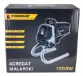 Agregat malarski pistolet natryskowy kompresor hydrodynamiczny 220bar 1200W
