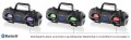 Boombox na płyty CD Bluetooth USB SD MP3 radio GoGEN efekty LED RGB PILOT