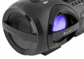 Boombox na płyty CD Bluetooth USB SD MP3 radio GoGEN efekty LED RGB PILOT