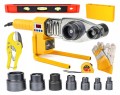 Zgrzewarka do rur PCV PP 2800W 7 matryc 16 - 63mm polifuzyjna