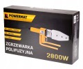 Zgrzewarka do rur PCV PP 2800W 7 matryc 16 - 63mm polifuzyjna