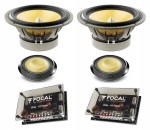 Głośniki samochodowe Focal 165mm 200W stożek zestaw 2 drożny