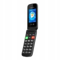 Telefon dla seniora SOS duże klawisze GSM SD 2x karta SIM radio latarka