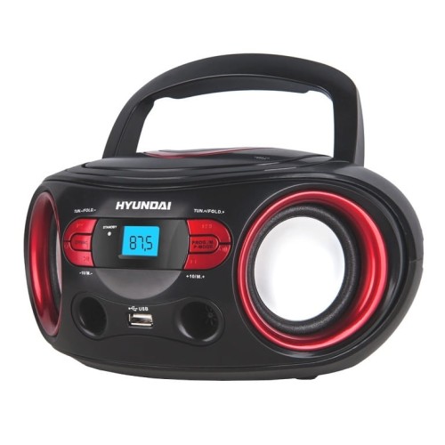Boombox HYUNDAI odtwarzacz płyt CD USB MP3 WMA AUX radio FM