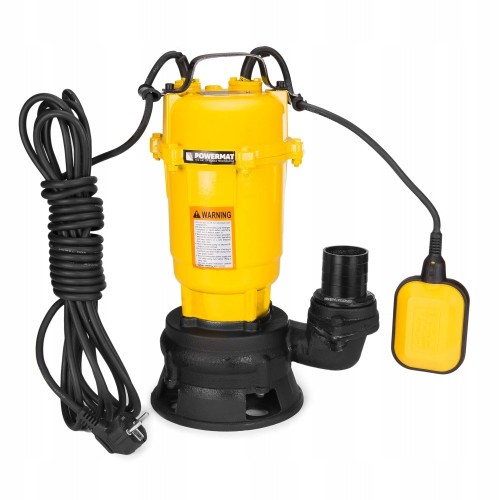 Pompa do szamba z rozdrabniaczem pływak 750W