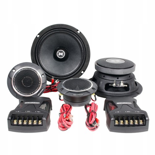 Głośniki samochodowe Excursion XXX-6C 165 mm 500W zestaw 2 drożny