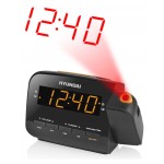 Zegar projektor rzutnik radio budzik HYUNDAI