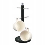 Stojak na kubki i filiżanki stalowy wysokość 36cm