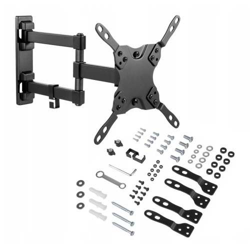 Mocny uchwyt wieszak do telewizora tv obrotowy ścienny 13"-42" uniwersalny