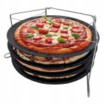 Forma do Pizzy 4 Formy na Stojaku 32,3cm Marmurek