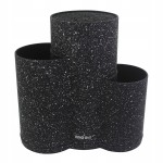 Blok na Noże Marmurkowy Pojemnik 3w1