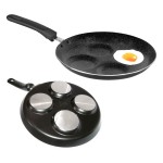 Patelnia do jajek racuchów 24cm marmurkowa