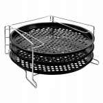 Forma do Pizzy 33cm 3 Formy do Pizzy na Stojaku