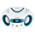 Boombox na płyty odtwarzacz CD HYUNDAI USB MP3 WMA AUX radio FM