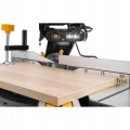 Piła ukośna ukośnica do drewna 255mm 2400W linia laser 3x tarcza