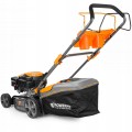 Kosiarka spalinowa z napędem 5KM kosz 40L Powermat