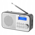 Radio przenośne FM DAB+ USB budzik akumulator