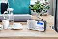 Radio Przenośne FM DAB+ USB Budzik Akumulator