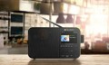 Radio FM DAB+ Bluetooth 5.0 USB budzik akumulator