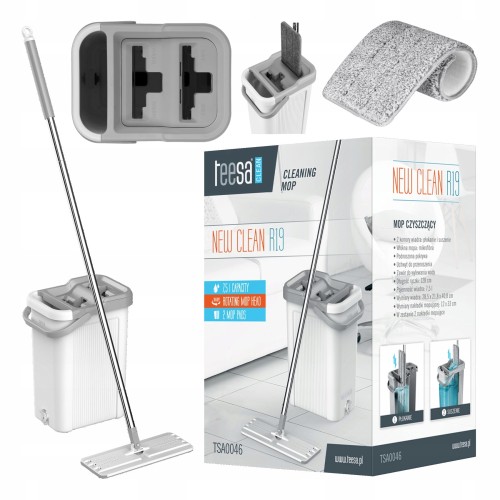 mop-dwukomorowy-new-clean-wiadro-7.5l-2-wklady