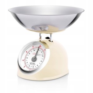 Waga kuchenna z misą 2L Eta Retro 5kg g kg lb oz
