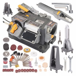 Ostrzałka WIELOFUNKCYJNA do noży wierteł łańcucha siekier nożyczek 8w1 200W