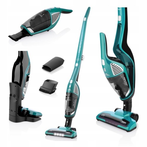 Odkurzacz pionowy akumulatorowy 2w1 Eta Moneto Green filtr Hepa Led