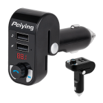 Transmiter samochodowy Bluetooth MP3 SD 2x USB