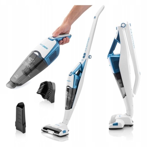 Odkurzacz akumulatorowy pionowy odłączany 2w1 Cyklon LED HYUNDAI