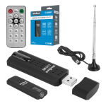 Tuner telewizyjny DVB-T2 pod USB do PC H.265 HEVC
