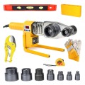 Zgrzewarka do rur PCV PP 2800W 7 matryc 16 - 63mm polifuzyjna
