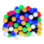 Lampki choinkowe kolorowe KULKI RGB 100 LED 10m