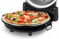 Piec do pizzy kamień średnica 32 cm 400 st.c mocny 1200W 2 łopatki