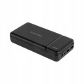 Power Bank 30000 mAh Li-ion Powerbank z funkcją QC i PD szybkie ładowanie