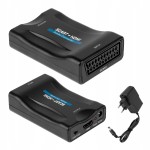 Adapter konwerter SCART na HDMI AV EURO HD 1