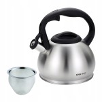 Czajnik z Sitkiem Zaparzacz 1,2L Indukcja Gaz