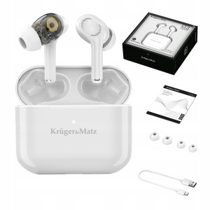 Słuchawki TWS Bluetooth 5.0 Kruger&Matz M4 PRO