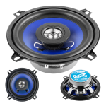 Głośniki samochodowe 13cm 2 drożne 60W Peiying