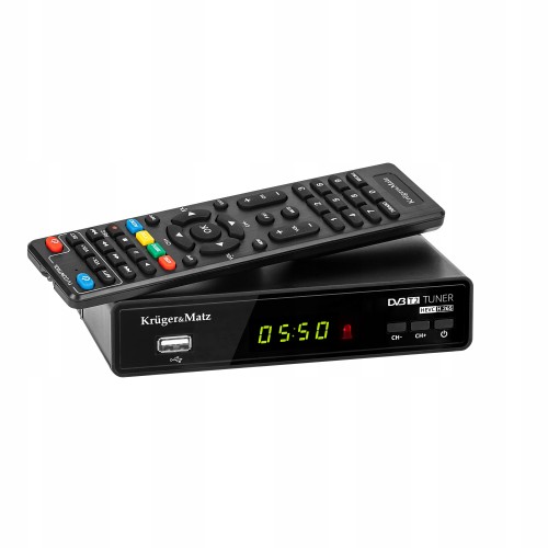 tuner-dvb-t2-h.265-hevc-krugermatz-hdmi-scart-pvr-epg-usb-dekoder