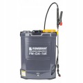 Opryskiwacz akumulatorowy elektryczny 16L plecakowy zestaw 4 dysze lanca