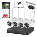 Kamery bezprzewodowe WiFi rejestrator do kamer monitoring aplikacja Tuya