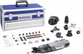 Szlifierka akumulatorowa Dremel 12V akcesoria duży zestaw 65 ele