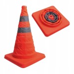 Pachołek drogowy odblaskowy składany stożek 41cm