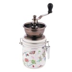 Młynek do kawy Retro pojemnik ceramiczny na kawę