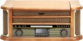 Gramofon Retro Kaseta CD USB Bluetooth Radio DAB+