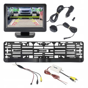 Bezprzewodowa kamera cofania czujniki monitor