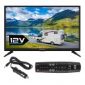 Telewizor do KAMPERA HD 24 cale DVBT2 2x USB 2x HDMI PC audio VGA 230V 12V