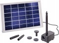 Fontanna do oczka wodnego pompa solarna 300L/h