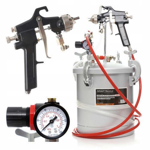 agregat-malarski-pneumatyczny-pistolet-natryskowy-zbiornik-8l-3.4-bar