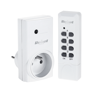 Gniazdo sieciowe sterowane pilotem 1000W 230V